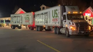 A Day In The Life of a US FOODS Delivery DriverLocal Trucking [upl. by Ivad]