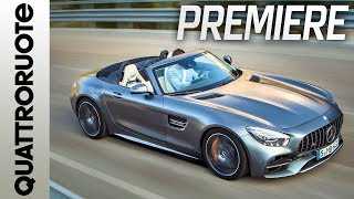 MercedesAMG GT Roadster coupé VS cabriolet  Quattroruote [upl. by Suh]