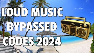 LOUD MUSIC BYPASSED Roblox Ids WORKING 2024 [upl. by Parris]