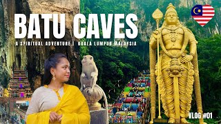 Batu Caves 272 Steps to Paradise  Malaysia must see  English amp සිංහල vlog [upl. by Enael]