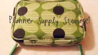 Planner Supply Storage for quoton the goquot [upl. by Meeka]