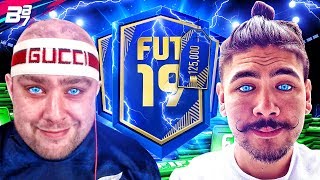 HUGE TOTS PACK CHALLENGE vs CASTRO1021 2 TOTS IN 1 PACK  FIFA 19 ULTIMATE TEAM [upl. by Arol]