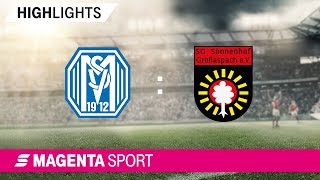 SV Meppen  SG Sonnenhof Großaspach  Spieltag 16 1920  MAGENTA SPORT [upl. by Maillliw]