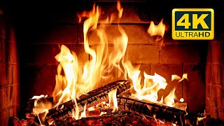 🔥 Cozy Fireplace 4K 12 HOURS Fireplace Ambience with Crackling Fire Sounds Fireplace Burning 4K [upl. by Elraet]