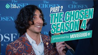 THE CHOSEN Season 4 Teal Carpet Premiere with the Cast and Crew Pt 2 [upl. by Randal]