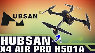 DRONE HUBSAN X4 AIR PRO H501A   DESEMPACOTAMENTO  BANGGOODCOM [upl. by Ainak]