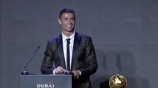 Cristiano Ronaldo  Best Player of the Year  Globe Soccer Awards 2019 [upl. by Neill954]