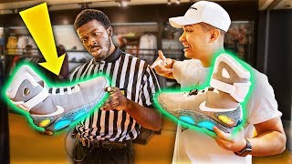 FOOTLOCKER EMPLOYEES REACT TO NIKE AIR MAGS [upl. by Harraf695]