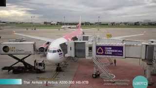 Thai AirAsia X from Bangkok to Seoul flight XJ700 with Business Class Service [upl. by Laith]