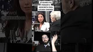 ✅ olha a pergunta que Jô Soares fez para Luciana Gimenez 😲🙀 vidareal viralreels [upl. by Agate882]