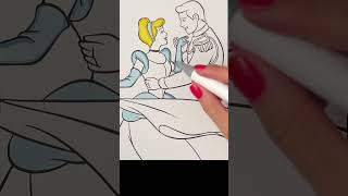 Disney Princess Coloring Pages  Cinderella shorts [upl. by Mathew]