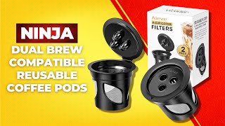 Ninja Dual Brew Compatible Reusable Coffee Pods [upl. by Tocs620]