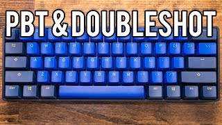 Budget Doubleshot PBT Keycaps  Akko X Ducky Keycaps Review [upl. by Assylem85]