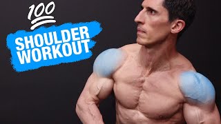 The 💯 Shoulder Workout MOST EFFECTIVE [upl. by Ahsenahs709]