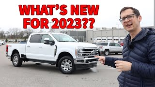 2023 Ford F250 Lariat First Look  Whats New [upl. by Weihs]