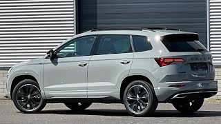 Skoda NEW Karoq Sportline 2023 in 4K Steel Grey Meteor 18 inch Procyon walk around amp detail inside [upl. by Eiaj868]