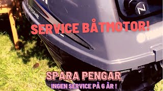 Service På En Båtmotor Som Inte Servats på 6 År  Utombordare [upl. by Galina992]