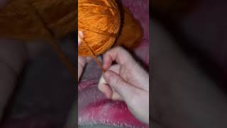 Making Yarn Skeins into Balls short shorts [upl. by Ydennek]