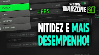 A MELHOR CONFIG GRÁFICA IMAGEM NÍTIDA E COM MELHOR DESEMPENHO NO WARZONE 2 [upl. by Rask]