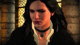 The Witcher 3  Talking with Yennefer at Kaer Morhen  Part 10 [upl. by Annoynek]