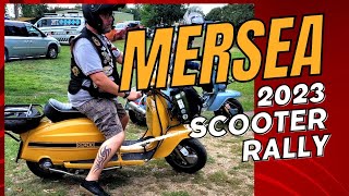 2023 Mersea Island scooter rally custom show [upl. by Ajiak]