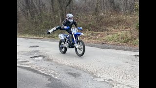 Yamaha YZ250 Top Speed Runs on the Street [upl. by Leach]