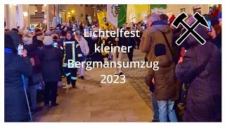 2023 Lichtelfest Schneeberg Kleine Bergparade [upl. by Swinton]