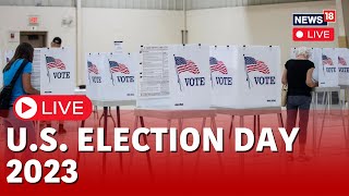 US Election News Live  Virginia Election Day 2023 Live  Voters Head For Polls Live  N18L [upl. by Emeline535]