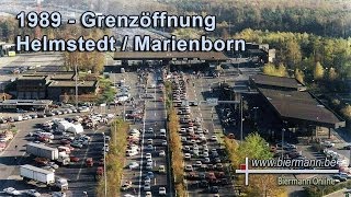 Grenzöffnung Helmstedt  Marienborn 1989 [upl. by Eniretak]