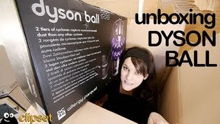 Dyson ball DC46 allergy parquet unboxing y review [upl. by Neelac]