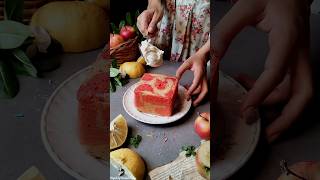 Custard Fruit Cake  Eggless Custard Cake Recipe  Bakery style cake shorts [upl. by Nonahs883]