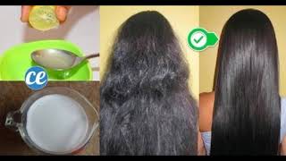 voici comment lisser vos cheveux naturellement sans fer a lisser [upl. by Atteynad]