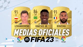 FIFA 23 MEDIAS OFICIALES LALIGA ESTE AÑO TODOS ESTÁN ROTÍSIMOS [upl. by Jodie588]