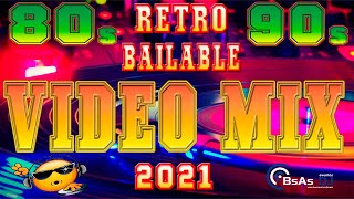 BATALLA 80s 90s RETRO RECUERDO BAILABLE ENGANCHADO VIDEO MIX NUEVO 2021BS AS DJ EVENTOS MIX [upl. by Siulesoj558]