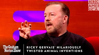 Ricky Gervais’ Hilariously Twisted Animal Inventions 🧸 Graham Norton Show  Fri  BBC America [upl. by Eeresed]