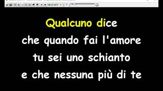 Adriano Celentano  Cè qualcosa che non va Karaoke Devocalizzata [upl. by Sirroned459]