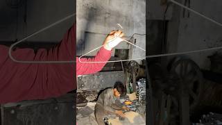 stainless steel hangers making process shorts viral shortsfeed [upl. by Avlis777]