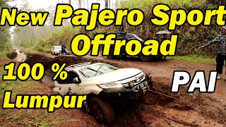 Pajero Sport Dakar 4X4 Offroad Sukawana Pajero Adventure Indonesia PAI [upl. by Denis]