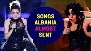 Eurovision Songs Albania Almost Sent 2004  2024  Second Places in Albanian National Finals [upl. by Kurzawa519]