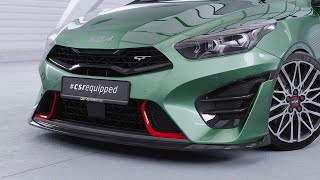 Frontspoiler für Kia ProCeed CD GTㅣCSL720ㅣcsrautomotive [upl. by Irol]