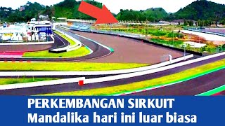 perkembangan sirkuit Mandalika hari ini sangat mempuni [upl. by Lerred245]