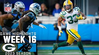 Green Bay Packers vs Carolina Panthers Game Highlights  NFL 2023 Week 16 [upl. by Loeb]