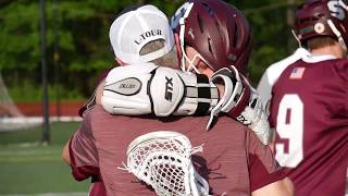 Springfield College Mens Lacrosse  2019 NCAA Championship Second Round Highlights [upl. by Aslin]