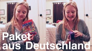 PAKET VON MEINER FAMILIE AUS DEUTSCHLAND❤️🇩🇪 Auslandsjahr USA 🇺🇸 201819  Anne [upl. by Tema475]