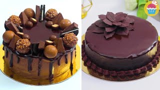 4 fantastiche idee per decorare la torta al cioccolato  Idee facili per decorare il cioccolato [upl. by Navar]