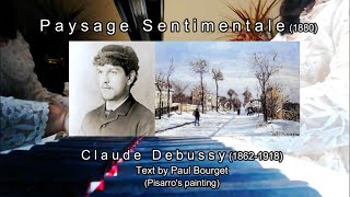 Paysage Sentimentale D♭ Debussy Piano Accompaniment [upl. by Ayam]