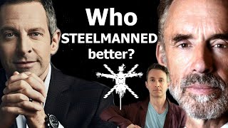 Who STEELMANNED better  Jordan Peterson vs Sam Harris w Douglas Murray [upl. by Stauffer]