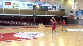 Cest lheure de la reprise pour AixMaurienne Savoie Basket [upl. by Lucic]