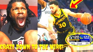 NETS VS WARRIORS REACTION 2023 BROOKLYN NETS VS GOLDEN STATE WARRIORS HIGHLIGHTS REACTION 2023 [upl. by Eneri696]