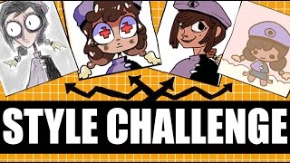 STYLE CHALLENGE Gorillaz PPG Danganronpa  More [upl. by Essilec59]